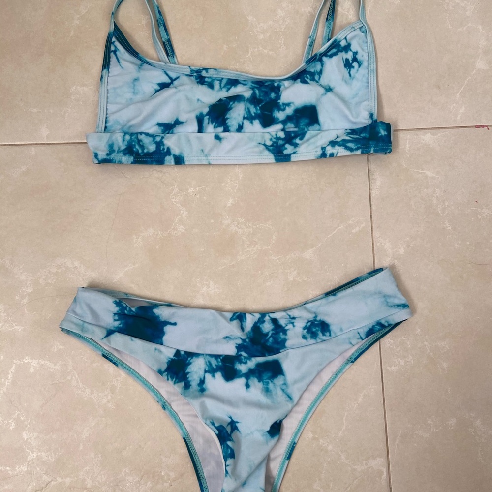 shein cheeky high waisted bikini